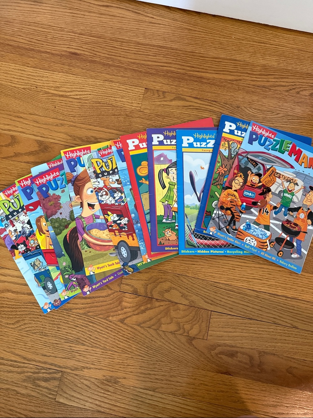 Highlights Puzzle Mania/Puzzle Buzz Kids Activity Book Set Of 13